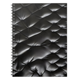 Naadloze lederen textuur patroon notitieboek