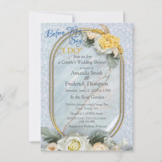 Naadloze Lichtblauwe, Roze & Witte Mandala's Kaart (Voorkant)