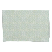 Naadloze lichtgroene, gele & witte mandala's