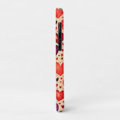 Naadloze Liefde Hart Patroon Kunst Case-Mate iPhone Case (Achterkant/links)