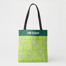Naadloze Limoen Delight Tote Bag