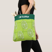 Naadloze Limoen Delight Tote Bag (Dichtbij)