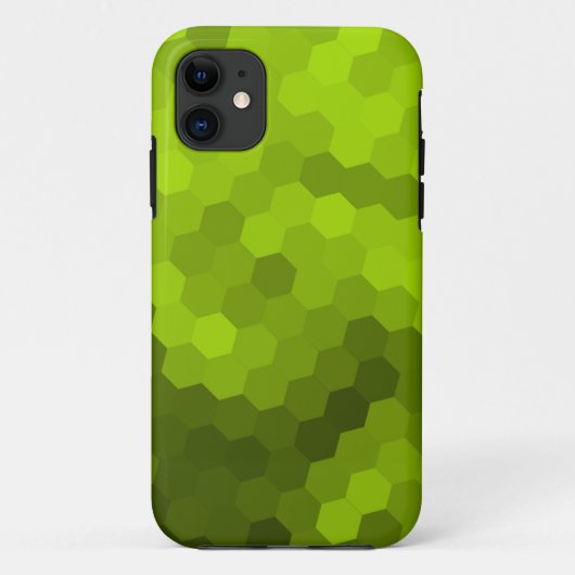 naadloze limoen-hexagonale grafische kaart Case-Mate iPhone case (Achterkant)