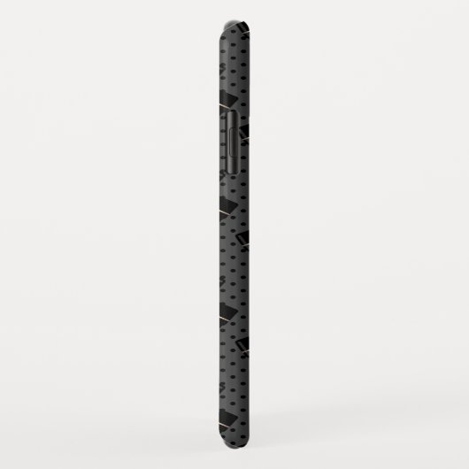 Naadloze lippenvormgeving patroon design Case-Mate iPhone case (Achterkant/rechts)