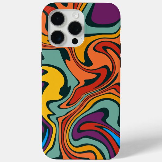 Naadloze marmer textuur Case-Mate iPhone case (Achterkant)