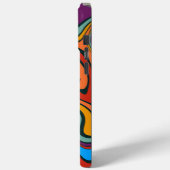Naadloze marmer textuur Case-Mate iPhone case (Achterkant / Links)