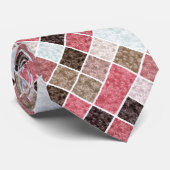 Naadloze marmerbare graniettegelplaat retro stropdas (Opgerold)