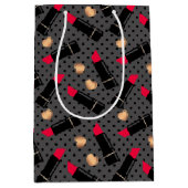 Naadloze mode cosmetische rode lippenstift medium cadeauzakje (Voorkant)