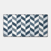 Naadloze moderne geometrische vormen bureaumat (Voorkant)