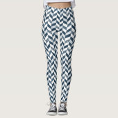 Naadloze moderne geometrische vormen leggings (Voorkant)