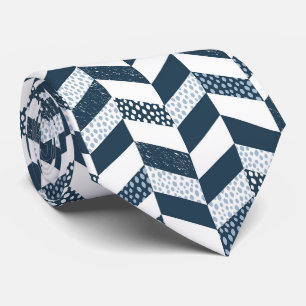 Naadloze moderne geometrische vormen stropdas