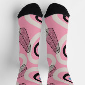 Naadloze moderne kunst uit de Middeleeuwse eeuw Sokken (Top)