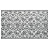 Naadloze moderne zwart-witstof stof (Yard (91,4 cm))