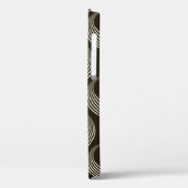  naadloze monochrome versiering met Case-Mate iPhone case (Achterkant / Links)