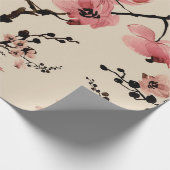 Naadloze mooie afdruk van waterverf bloemen. St Cadeaupapier (Hoek)