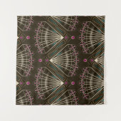 Naadloze mooie antiek decopatroonpatronen wandkleed (Voorkant (horizontaal))