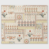 Naadloze, mooie mughale florale met een etnische a cadeaupapier (Vlak)