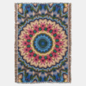 Naadloze mozaïekkaleidoscoop abstract modern deken (Voorkant Verticaal)