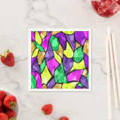 Naadloze mozaïekkaleidoscoop abstract modern servet (Insitu)