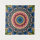 Naadloze mozaïekkaleidoscoop abstract modern wandkleed (Voorkant (horizontaal))