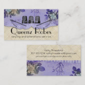  naadloze naadbordjes visitekaartje (Voorkant / Achterkant)