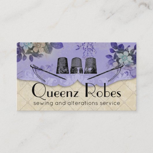  naadloze naadbordjes visitekaartje (Voorkant)