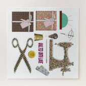 naadloze naaimachine voor het kantelen legpuzzel (Horizontaal)