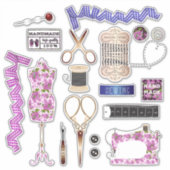 naadloze naaimachine voor het kantelen sticker (Voorkant)