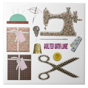 naadloze naaimachine voor het kantelen tegeltje