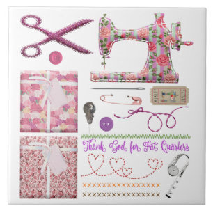 naadloze naaimachine voor het kantelen tegeltje