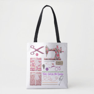 naadloze naaimachine voor het kantelen tote bag