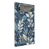 Naadloze Nachttuin Botanisch Patroon Mini Klembord (Schuin)