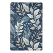 Naadloze Nachttuin Botanisch Patroon Mini Klembord (Achterkant)