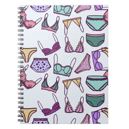  naadloze onderkleding van het patroon: remmen en  notitieboek (Voorkant)