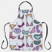 naadloze onderkleding van het patroon: remmen en schort (Voorkant)