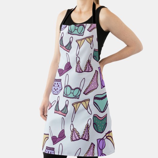 naadloze onderkleding van het patroon: remmen en schort (Insitu)