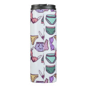  naadloze onderkleding van het patroon: remmen en  thermosbeker (Achterkant)