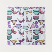 naadloze onderkleding van het patroon: remmen en  wandkleed (Voorkant)