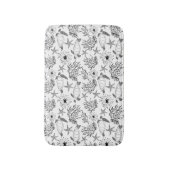 Naadloze onderzeese zee zeeschildpadden koraal pla badmat (Voorkant Verticaal)