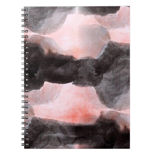 Naadloze ontwerpstructuur Achtergrond Abstract Notitieboek (Voorkant)