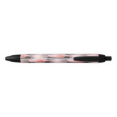 Naadloze ontwerpstructuur Achtergrond Abstract Zwarte Inkt Pen (Achterkant)