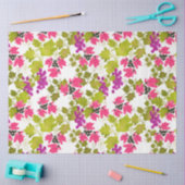 Naadloze oogstroze roze rozenbloemen bloemen bloem tissuepapier (Craft)