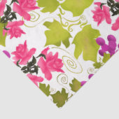 Naadloze oogstroze roze rozenbloemen bloemen bloem tissuepapier (Detail)