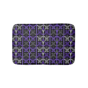Naadloze ornamentale retro moroccan arabische vint badmat