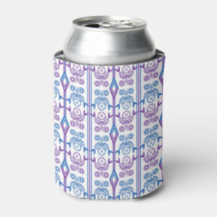 Naadloze ornamentale retro moroccan arabische vint blikjeskoeler