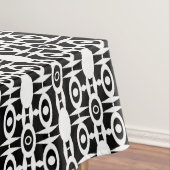 Naadloze ornamentale witte decoratie  tafelkleed (Voorbeeld)