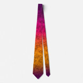 Naadloze ornamentroze paarse gist stropdas (Voorkant)