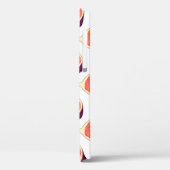 Naadloze paarse vijg: kleurrijk patroon Case-Mate iPhone case (Achterkant / Links)