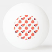 Naadloze paarse vijg: kleurrijk patroon pingpongbal (Voorkant)