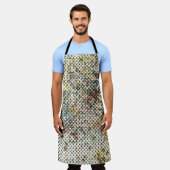 Naadloze pailletten textuur: sprankelende achtergr schort (Gedragen)